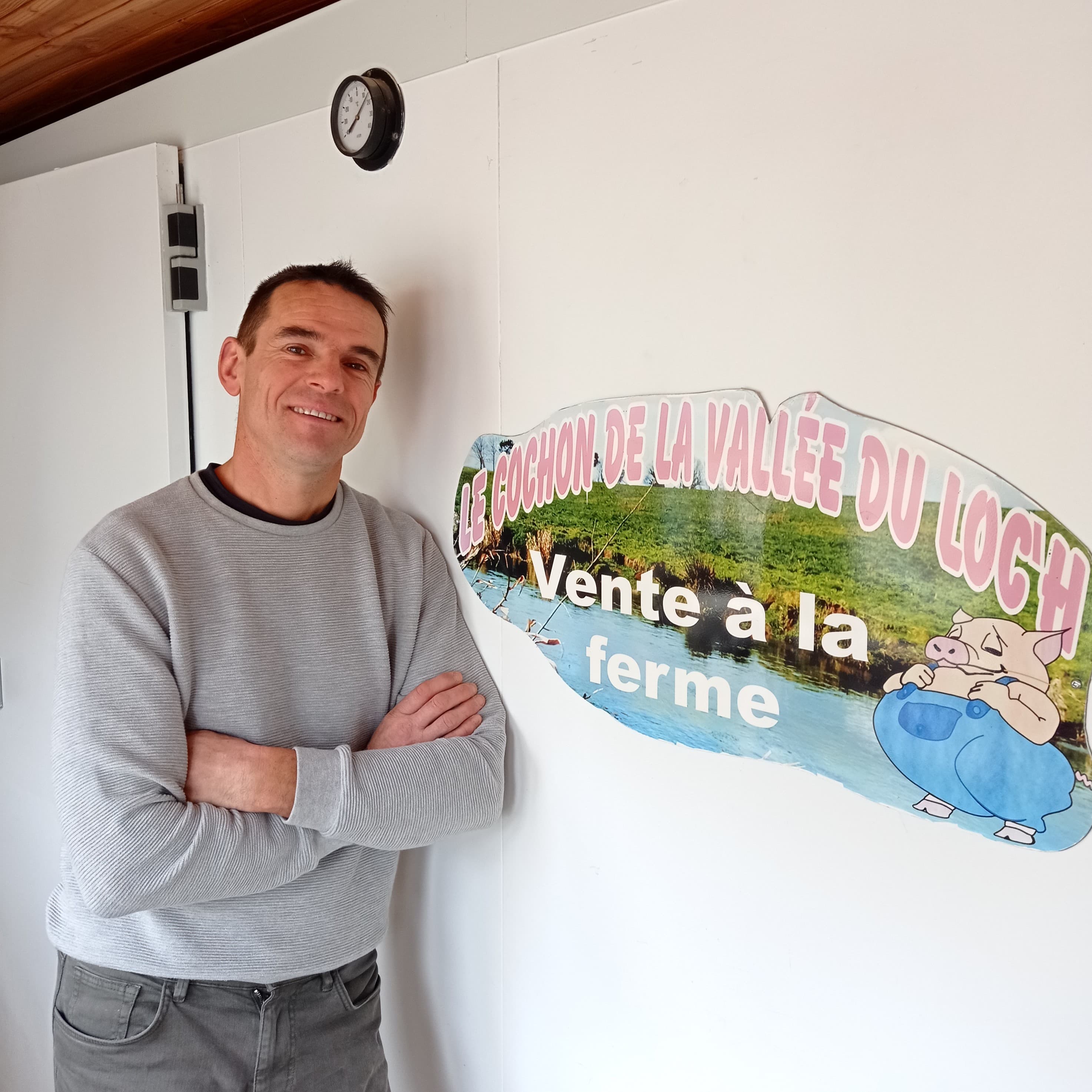 Vente directe à la ferme - viande de cochon et viande de bœuf - Le Cochon de la vallée du Loc'h