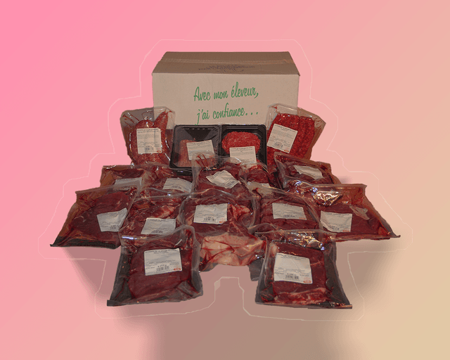 Colis de viande de bœuf 10kg