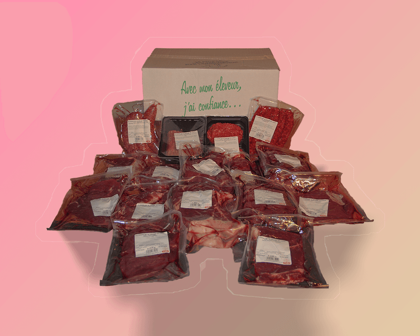 Colis de viande de bœuf 10kg