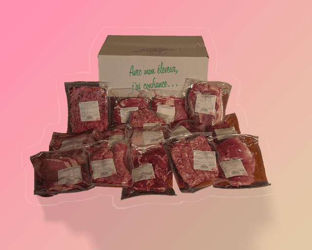 Colis de viande de porc 10kg